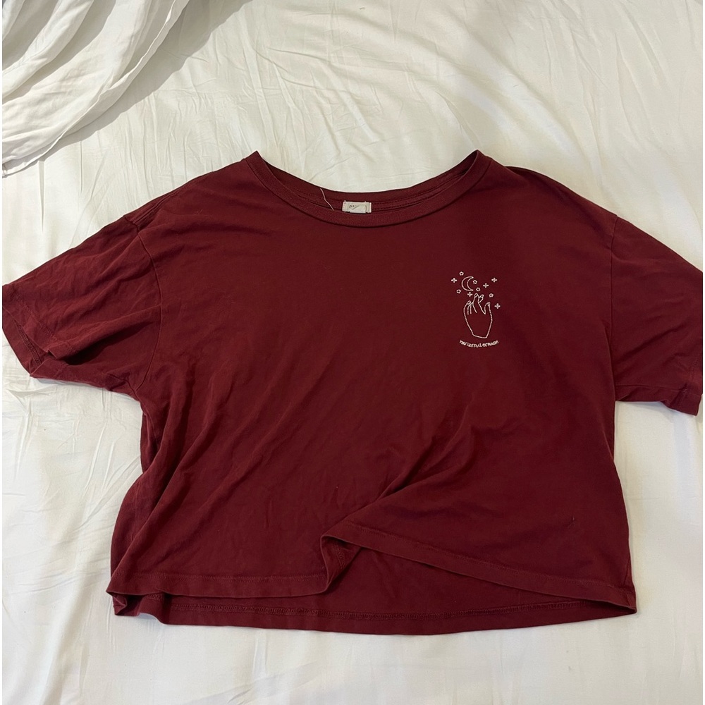 Garage crop shirt